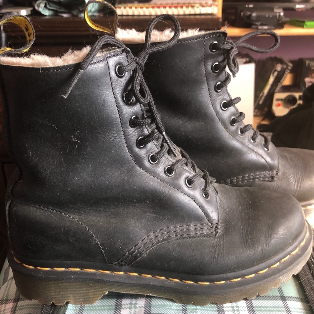Fur Lined Doc Martens
